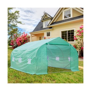 Μεταλλικό Θερμοκήπιο Τούνελ 4.5 x 3 x 2 m Outsunny 845-020 Μεταλλικό Θερμοκήπιο Τούνελ 4.5 x 3 x 2 m Outsunny 845-020