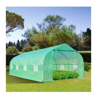 Μεταλλικό Θερμοκήπιο Τούνελ 6 x 3 x 2 m Outsunny 845-011 Μεταλλικό Θερμοκήπιο Τούνελ 6 x 3 x 2 m Outsunny 845-011