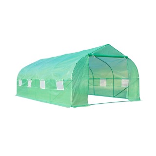 Μεταλλικό Θερμοκήπιο Τούνελ 6 x 3 x 2 m Outsunny 845-011 Μεταλλικό Θερμοκήπιο Τούνελ 6 x 3 x 2 m Outsunny 845-011