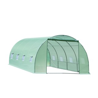 Μεταλλικό Θερμοκήπιο Τούνελ 6 x 3 x 2 m Outsunny 845-018 Μεταλλικό Θερμοκήπιο Τούνελ 6 x 3 x 2 m Outsunny 845-018