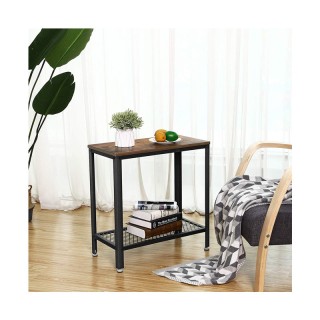 Μεταλλικό Βοηθητικό Τραπεζάκι Σαλονιού 60 x 30 x 60 cm VASAGLE LET31BX Μεταλλικό Βοηθητικό Τραπεζάκι Σαλονιού 60 x 30 x 60 cm VASAGLE LET31BX