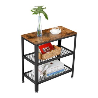 Μεταλλικό Βοηθητικό Τραπεζάκι Σαλονιού με 2 Ράφια 60 x 30 x 60 cm V... Μεταλλικό Βοηθητικό Τραπεζάκι Σαλονιού με 2 Ράφια 60 x 30 x 60 cm V...