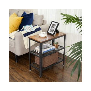 Μεταλλικό Βοηθητικό Τραπεζάκι Σαλονιού με 2 Ράφια 60 x 30 x 60 cm V... Μεταλλικό Βοηθητικό Τραπεζάκι Σαλονιού με 2 Ράφια 60 x 30 x 60 cm V...