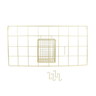 Μεταλλικό Διακοσμητικό Πλέγμα Τοίχου από Ανοξείδωτο Ατσάλι 60 x 30 ... Μεταλλικό Διακοσμητικό Πλέγμα Τοίχου από Ανοξείδωτο Ατσάλι 60 x 30 ...