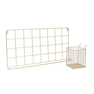 Μεταλλικό Διακοσμητικό Πλέγμα Τοίχου από Ανοξείδωτο Ατσάλι 60 x 30 ... Μεταλλικό Διακοσμητικό Πλέγμα Τοίχου από Ανοξείδωτο Ατσάλι 60 x 30 ...