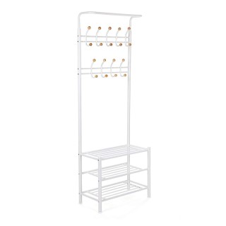 Μεταλλικό Έπιπλο Εισόδου με 3 Ράφια και 9 Κρεμάστρες 68.8 x 35.2 x ... Μεταλλικό Έπιπλο Εισόδου με 3 Ράφια και 9 Κρεμάστρες 68.8 x 35.2 x ...