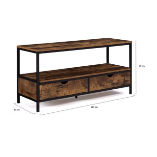 Μεταλλικό Έπιπλο Τηλεόρασης 113 x 40 x 55 cm Elize Idomya 30088794 Μεταλλικό Έπιπλο Τηλεόρασης 113 x 40 x 55 cm Elize Idomya 30088794