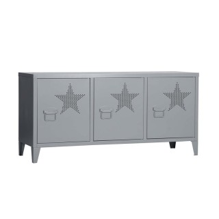 Μεταλλικό Έπιπλο Τηλεόρασης 120 x 40 x 58 cm Χρώματος Γκρι Bakaji 6... Μεταλλικό Έπιπλο Τηλεόρασης 120 x 40 x 58 cm Χρώματος Γκρι Bakaji 6...