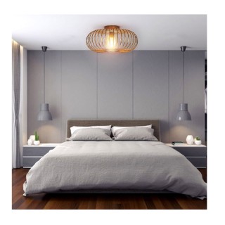 Μεταλλικό Φωτιστικό Οροφής Ε27 60 W Costway EP24443DE Μεταλλικό Φωτιστικό Οροφής Ε27 60 W Costway EP24443DE