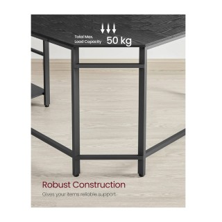 Μεταλλικό Γωνιακό Γραφείο με Θέση για Υπολογιστή 138 x 138 x 75 cm ... Μεταλλικό Γωνιακό Γραφείο με Θέση για Υπολογιστή 138 x 138 x 75 cm ...