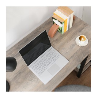 Μεταλλικό Γωνιακό Γραφείο με Θέση για Υπολογιστή 138 x 138 x 75 cm ... Μεταλλικό Γωνιακό Γραφείο με Θέση για Υπολογιστή 138 x 138 x 75 cm ...