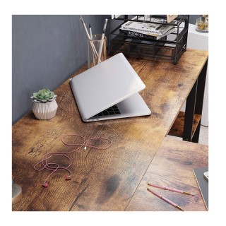 Μεταλλικό Γωνιακό Γραφείο με Θέση για Υπολογιστή 137 x 150 x 75 cm ... Μεταλλικό Γωνιακό Γραφείο με Θέση για Υπολογιστή 137 x 150 x 75 cm ...