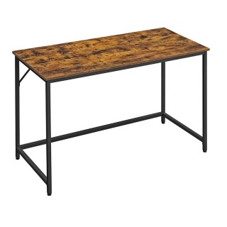 Μεταλλικό Γραφείο 120 x 60 x 75 cm Χρώματος Σκούρο Καφέ VASAGLE LWD... Μεταλλικό Γραφείο 120 x 60 x 75 cm Χρώματος Σκούρο Καφέ VASAGLE LWD...