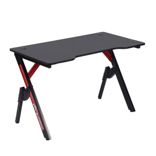 Μεταλλικό Γραφείο Gaming με Ξύλινη Επιφάνεια 120 x 60 x 73 cm Bakaj...