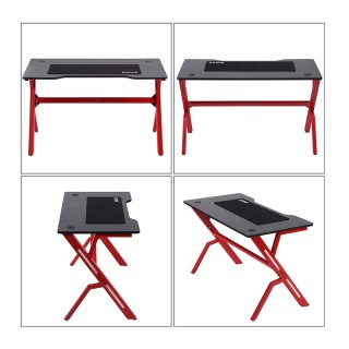 Μεταλλικό Γραφείο Gaming με Ξύλινη Επιφάνεια 120 x 60 x 73 cm Bakaj... Μεταλλικό Γραφείο Gaming με Ξύλινη Επιφάνεια 120 x 60 x 73 cm Bakaj...