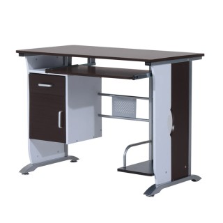 Μεταλλικό Γραφείο με Θέση για Υπολογιστή 100 x 52 x 75 cm HOMCOM 92...