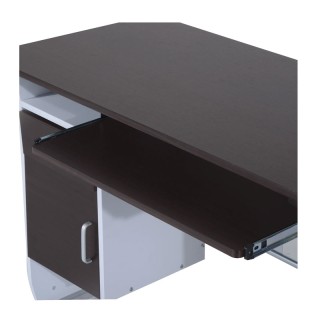 Μεταλλικό Γραφείο με Θέση για Υπολογιστή 100 x 52 x 75 cm HOMCOM 92...