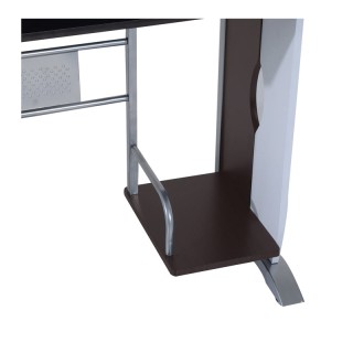 Μεταλλικό Γραφείο με Θέση για Υπολογιστή 100 x 52 x 75 cm HOMCOM 92...