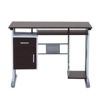 Μεταλλικό Γραφείο με Θέση για Υπολογιστή 100 x 52 x 75 cm HOMCOM 92...