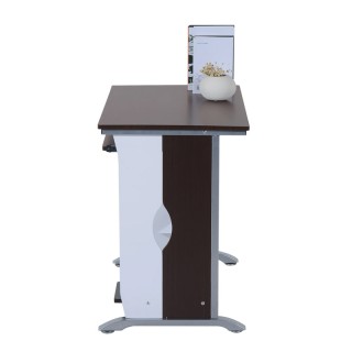 Μεταλλικό Γραφείο με Θέση για Υπολογιστή 100 x 52 x 75 cm HOMCOM 92...