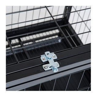 Μεταλλικό Κλουβί Μεταφοράς Σκύλου με Ρόδες 95 x 61.5 x 68.5 cm PawH...