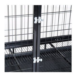 Μεταλλικό Κλουβί Μεταφοράς Σκύλου με Ρόδες 95 x 61.5 x 68.5 cm PawH...