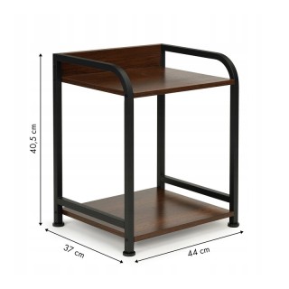 Μεταλλικό Κομοδίνο με 2 Ράφια 44 x 37 x 40.5 cm ModernHome YLT-1501... Μεταλλικό Κομοδίνο με 2 Ράφια 44 x 37 x 40.5 cm ModernHome YLT-1501...