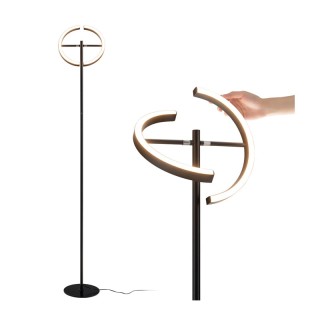 Μεταλλικό LED Φωτιστικό Δαπέδου 30 W Costway EP24549DE-BK