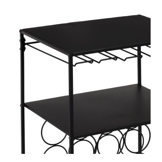 Μεταλλικό Μπαρ - Κάβα Κρασιών 45 x 45 x 84.5 cm Home Deco Factory H...