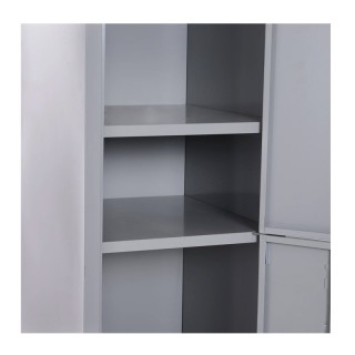 Μεταλλικό Ντουλάπι Αποθήκευσης 38 x 46 x 180 cm Vinsetto 913-008GY Μεταλλικό Ντουλάπι Αποθήκευσης 38 x 46 x 180 cm Vinsetto 913-008GY