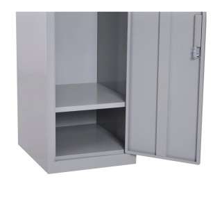 Μεταλλικό Ντουλάπι Αποθήκευσης 38 x 46 x 180 cm Vinsetto 913-008GY Μεταλλικό Ντουλάπι Αποθήκευσης 38 x 46 x 180 cm Vinsetto 913-008GY