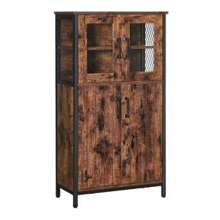 Μεταλλικό Ντουλάπι Αποθήκευσης 60 x 30 x 108 cm VASAGLE LSC260B01 Μεταλλικό Ντουλάπι Αποθήκευσης 60 x 30 x 108 cm VASAGLE LSC260B01