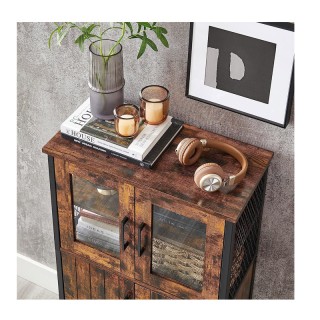 Μεταλλικό Ντουλάπι Αποθήκευσης 60 x 30 x 108 cm VASAGLE LSC260B01