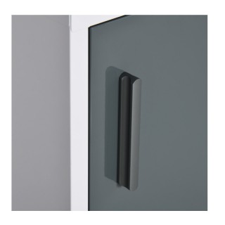 Μεταλλικό Ντουλάπι Φαρμακείου από Ατσάλι 40 x 15 x 53.5 cm Kleankin...