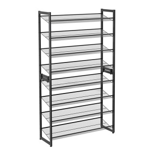 Μεταλλικό Ρυθμιζόμενο Stand Αποθήκευσης 40 Ζευγαριών Παπουτσιών Χρώ...