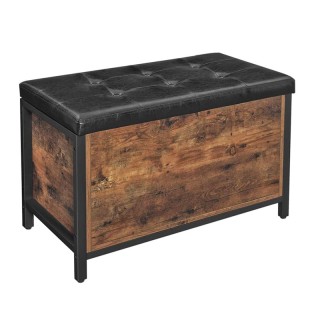 Μεταλλικό Σκαμπό με Αποθηκευτικό Χώρο 80 x 40 x 50 cm VASAGLE LSC80BX Μεταλλικό Σκαμπό με Αποθηκευτικό Χώρο 80 x 40 x 50 cm VASAGLE LSC80BX