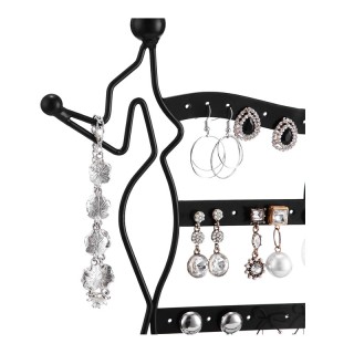 Μεταλλικό Σταντ Κοσμημάτων 34.5 x 12.5 x 34 cm Songmics JDS78B