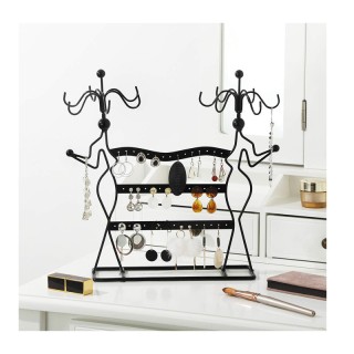 Μεταλλικό Σταντ Κοσμημάτων 34.5 x 12.5 x 34 cm Songmics JDS78B Μεταλλικό Σταντ Κοσμημάτων 34.5 x 12.5 x 34 cm Songmics JDS78B
