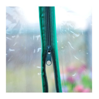 Μεταλλικό Θερμοκήπιο με 4 Ράφια 143 x 143 x 195 cm Outsunny 01-0472 Μεταλλικό Θερμοκήπιο με 4 Ράφια 143 x 143 x 195 cm Outsunny 01-0472