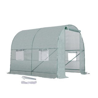 Μεταλλικό Θερμοκήπιο Τούνελ 245 x 200 x 198 cm Outsunny 01-0456 Μεταλλικό Θερμοκήπιο Τούνελ 245 x 200 x 198 cm Outsunny 01-0456