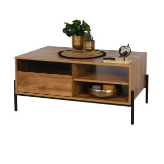 Μεταλλικό Τραπέζι Σαλονιού 100 x 55 x 45 cm Helio Urban Living 151525 Μεταλλικό Τραπέζι Σαλονιού 100 x 55 x 45 cm Helio Urban Living 151525