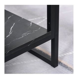 Μεταλλικό Τραπέζι Σαλονιού 106 x 50 x 47 cm HOMCOM 833-821BK Μεταλλικό Τραπέζι Σαλονιού 106 x 50 x 47 cm HOMCOM 833-821BK