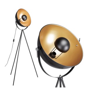 Μεταλλικό Τρίποδο Φωτιστικό Δαπέδου E27 60 W Bakaji 02825826