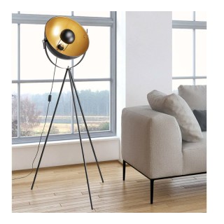 Μεταλλικό Τρίποδο Φωτιστικό Δαπέδου E27 60 W Bakaji 02825826 Μεταλλικό Τρίποδο Φωτιστικό Δαπέδου E27 60 W Bakaji 02825826