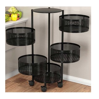 Μεταλλικό Τρόλεϊ Κουζίνας 6 Θέσεων 30 x 85 cm Bakaji 02825948 Μεταλλικό Τρόλεϊ Κουζίνας 6 Θέσεων 30 x 85 cm Bakaji 02825948