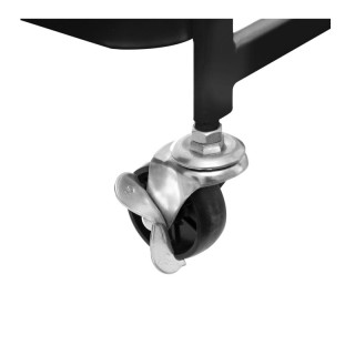 Μεταλλικό Τρόλεϊ Κουζίνας με 3 Ράφια 51 x 29.5 x 76 cm 5Five Simply...