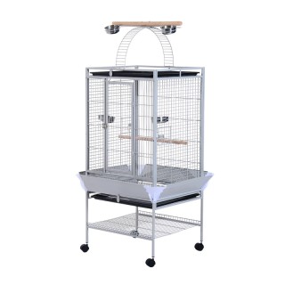 Μεταλλικό Τροχήλατο Κλουβί Πτηνών 86 x 80 x 160 cm PawHut D10-016 Μεταλλικό Τροχήλατο Κλουβί Πτηνών 86 x 80 x 160 cm PawHut D10-016
