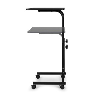 Μεταλλικό Τροχήλατο Τραπέζι για Laptop 39 x 43 x 62.5-83 cm Χρώματο...