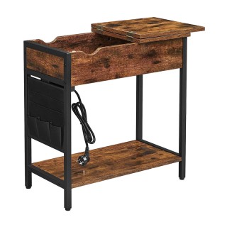 Μεταλλικό Βοηθητικό Τραπέζι με 2 Πρίζες και 2 Θύρες USB 60 x 31.5 x... Μεταλλικό Βοηθητικό Τραπέζι με 2 Πρίζες και 2 Θύρες USB 60 x 31.5 x...