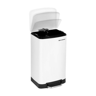 Μεταλλικός Κάδος Απορριμμάτων από Ατσάλι με Σύστημα Soft-Close 30 L... Μεταλλικός Κάδος Απορριμμάτων από Ατσάλι με Σύστημα Soft-Close 30 L...